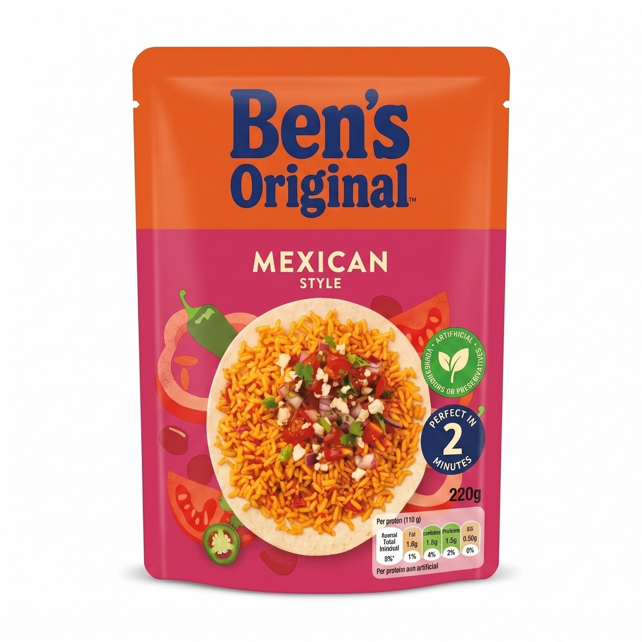 Ben's Original Mexican Style Rice 220g