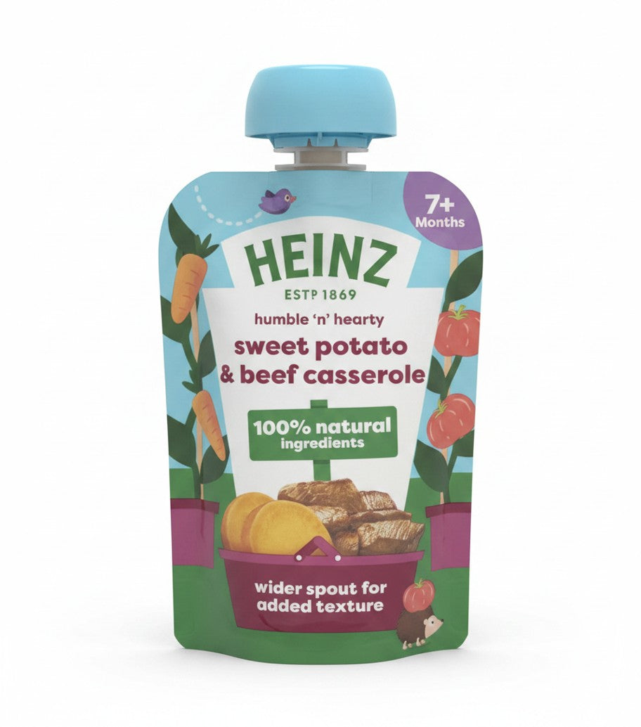 Heinz Sweet Potato & Beef Casserole Baby Food - 7+ Months