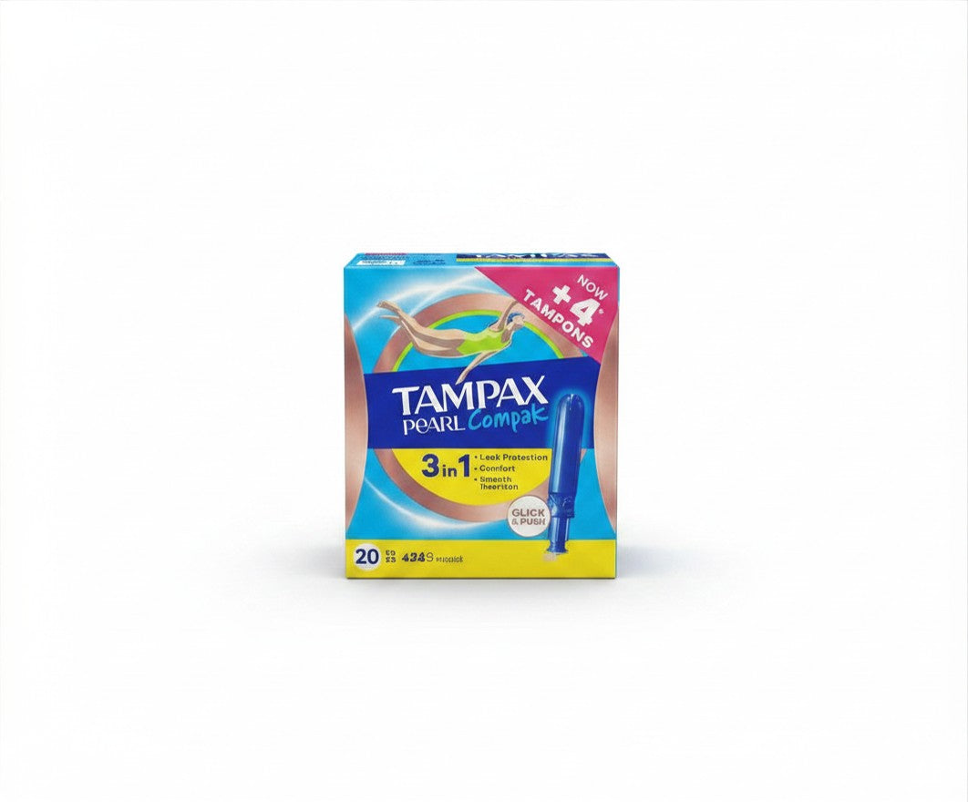 Tampax Pearl Compak Tampons